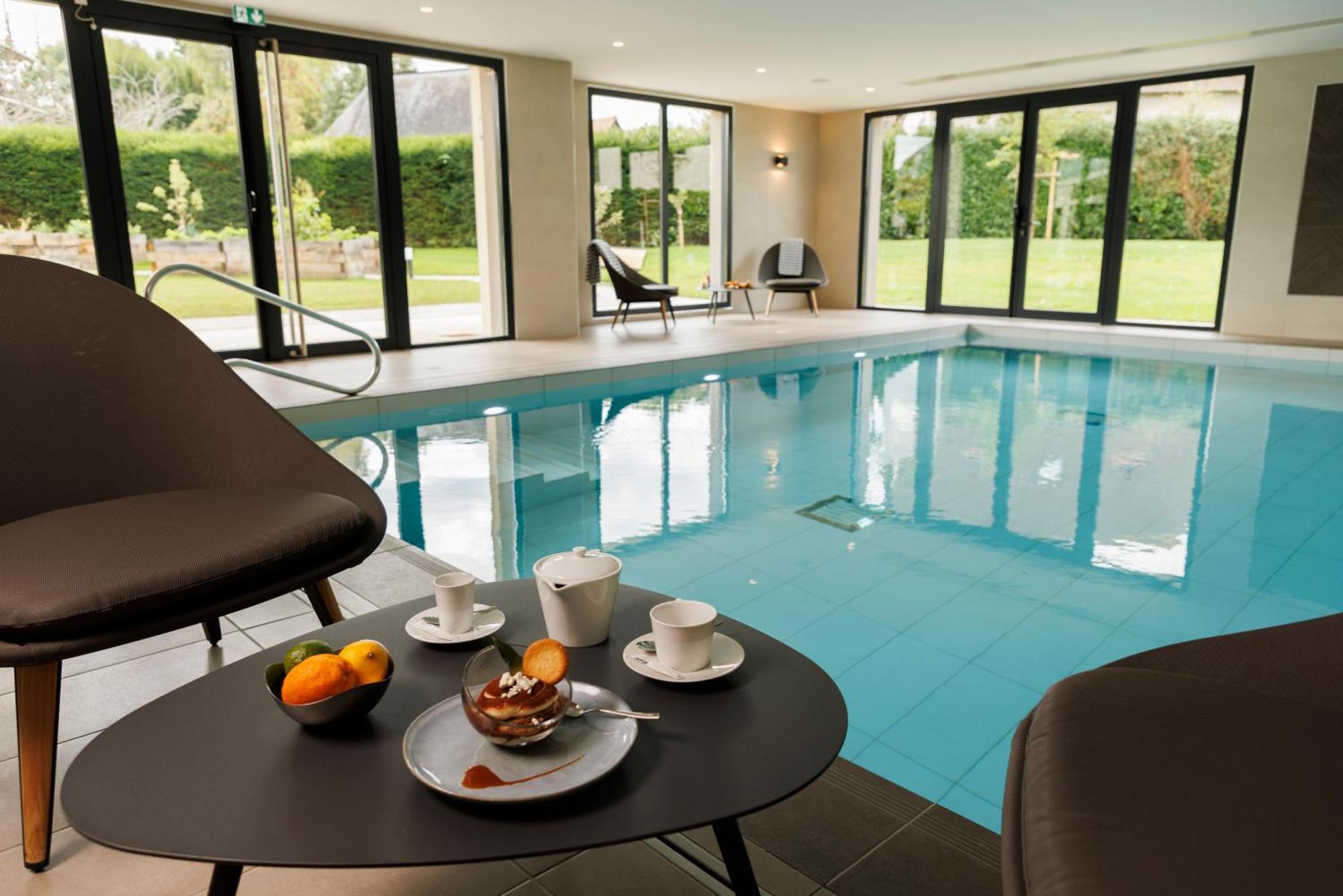 Les Boreales - Appart'Hotel & Restaurant Villers-sur-Mer Eksteriør bilde