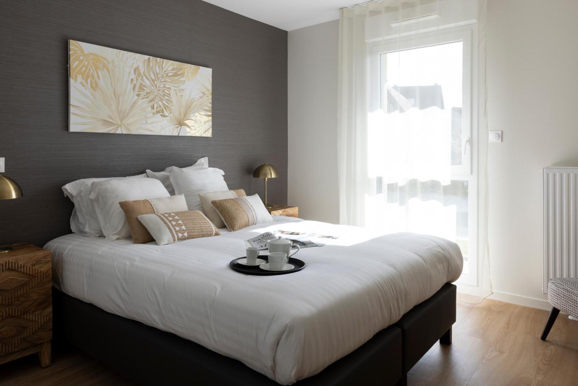Les Boreales - Appart'Hotel & Restaurant Villers-sur-Mer Eksteriør bilde