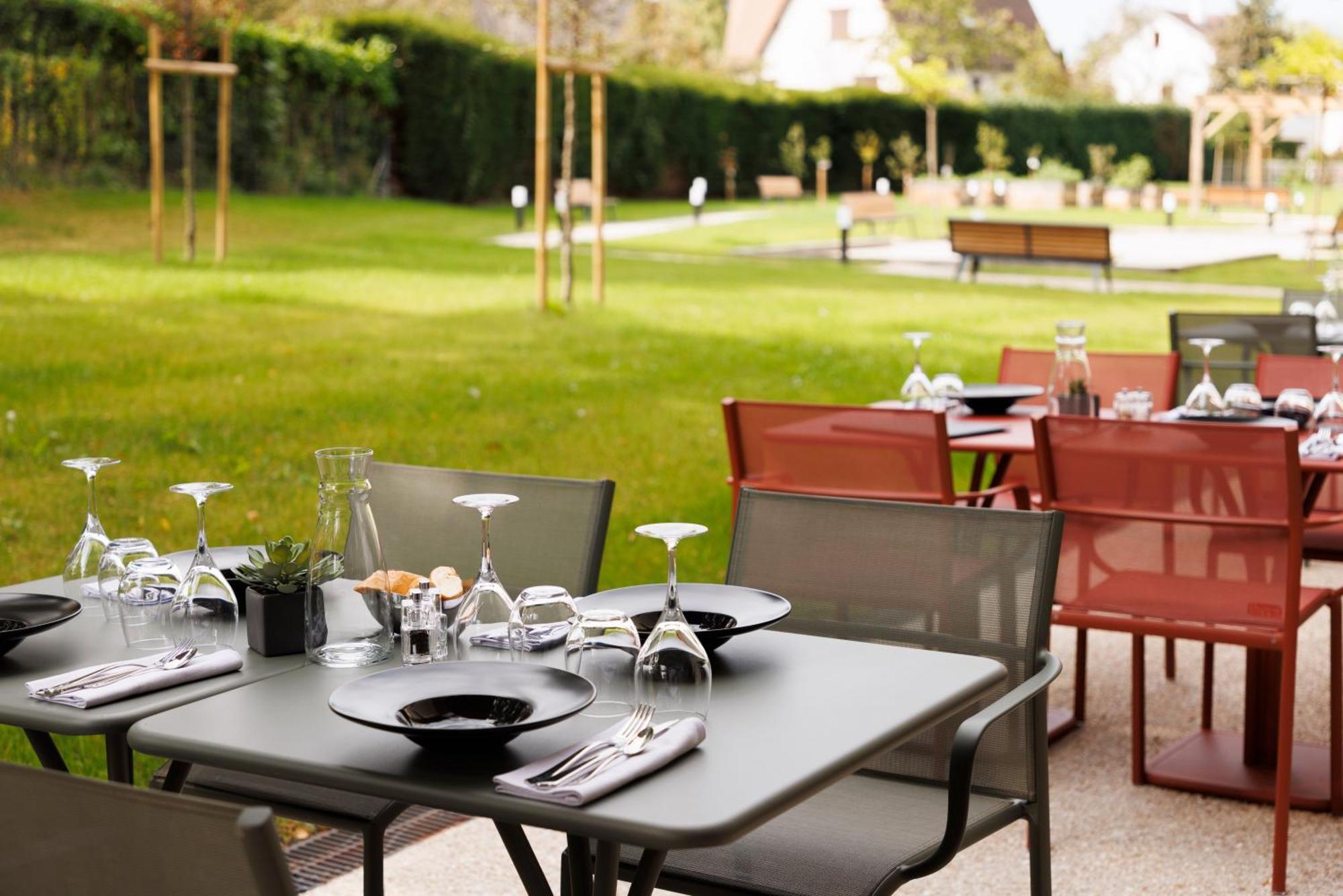 Les Boreales - Appart'Hotel & Restaurant Villers-sur-Mer Eksteriør bilde