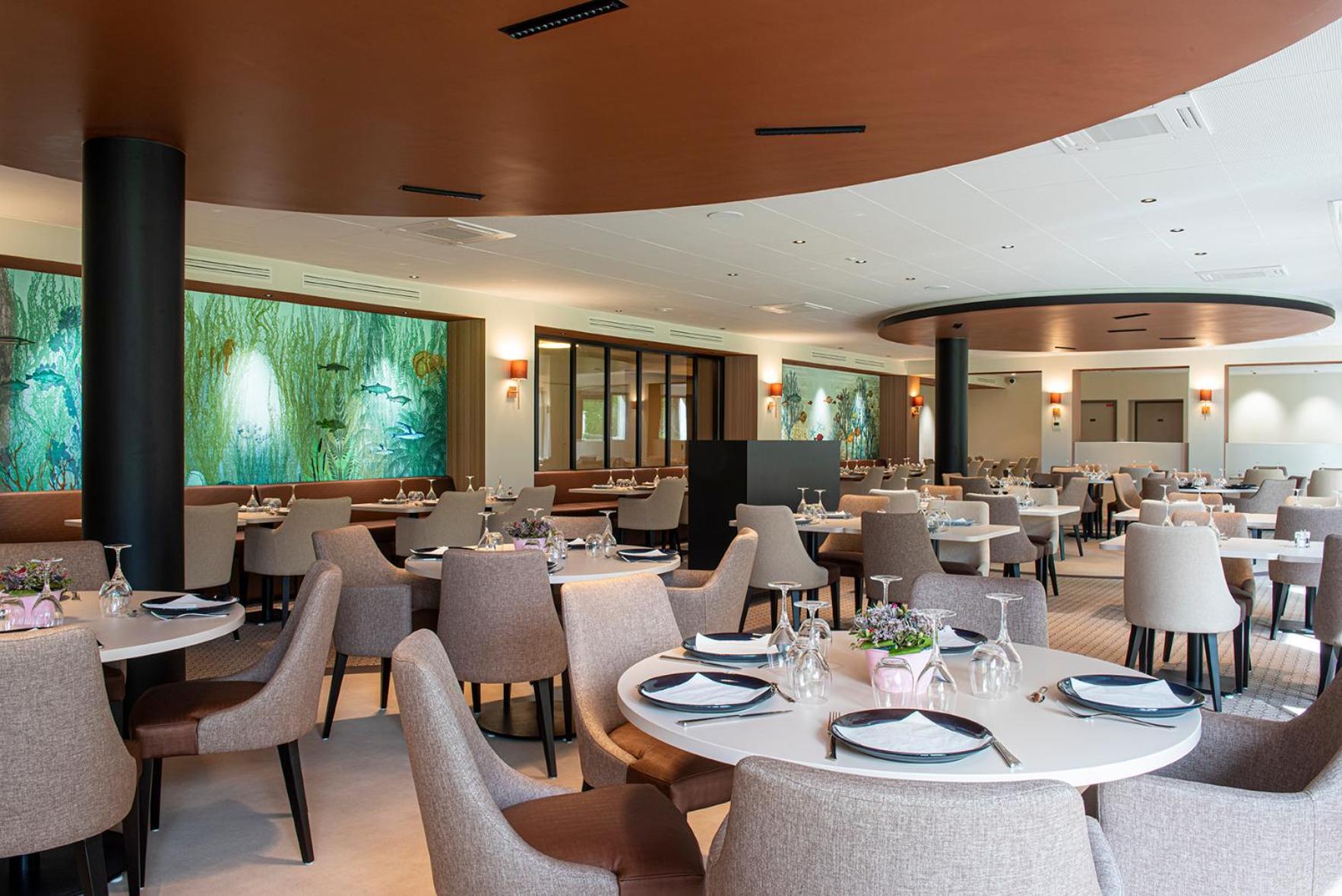 Les Boreales - Appart'Hotel & Restaurant Villers-sur-Mer Eksteriør bilde