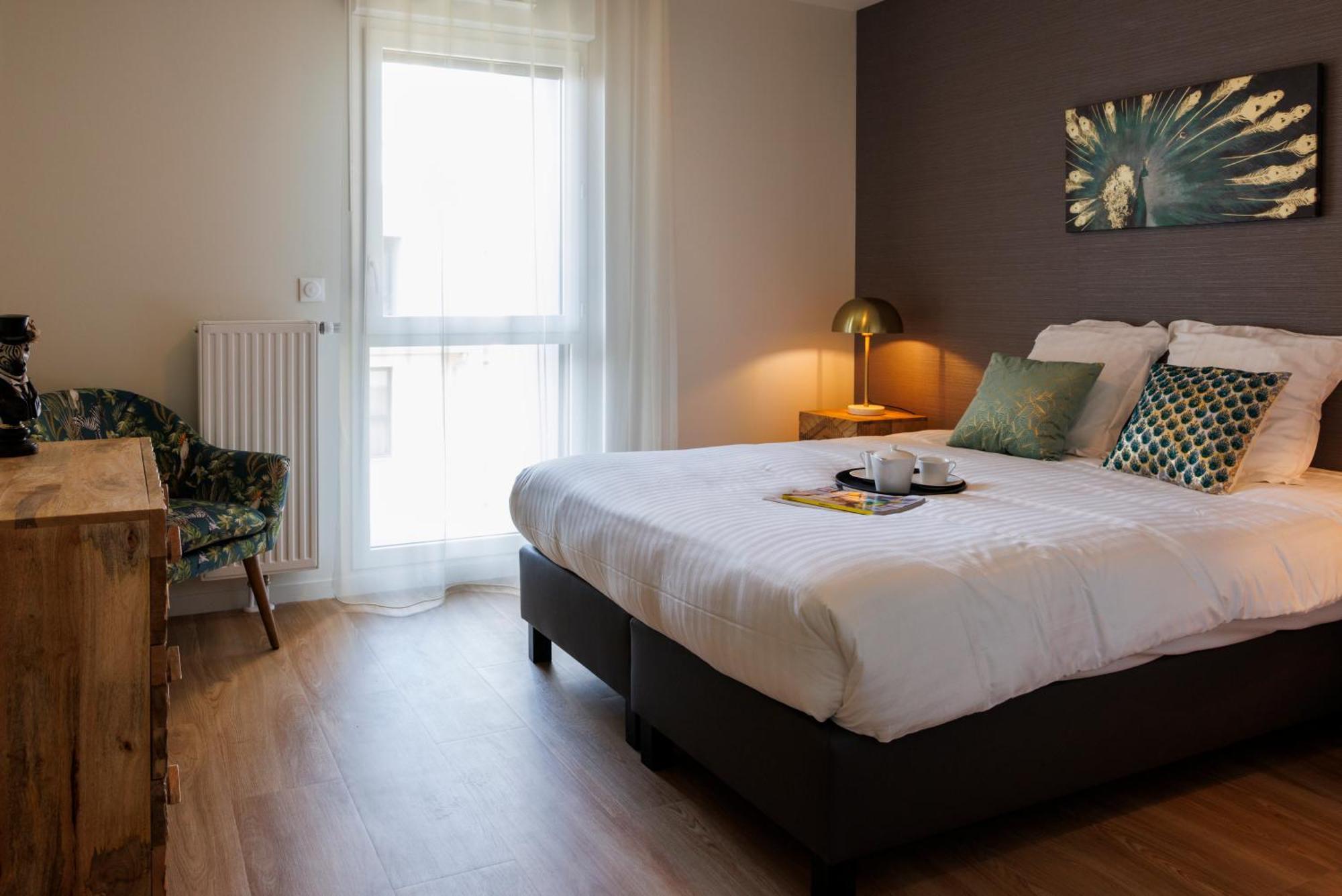 Les Boreales - Appart'Hotel & Restaurant Villers-sur-Mer Eksteriør bilde