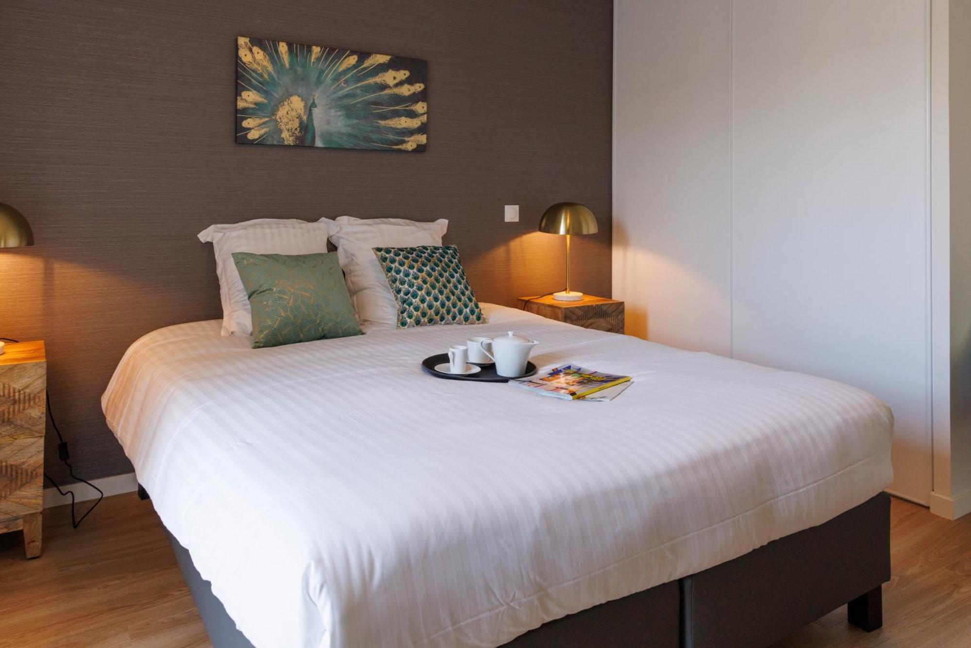 Les Boreales - Appart'Hotel & Restaurant Villers-sur-Mer Eksteriør bilde