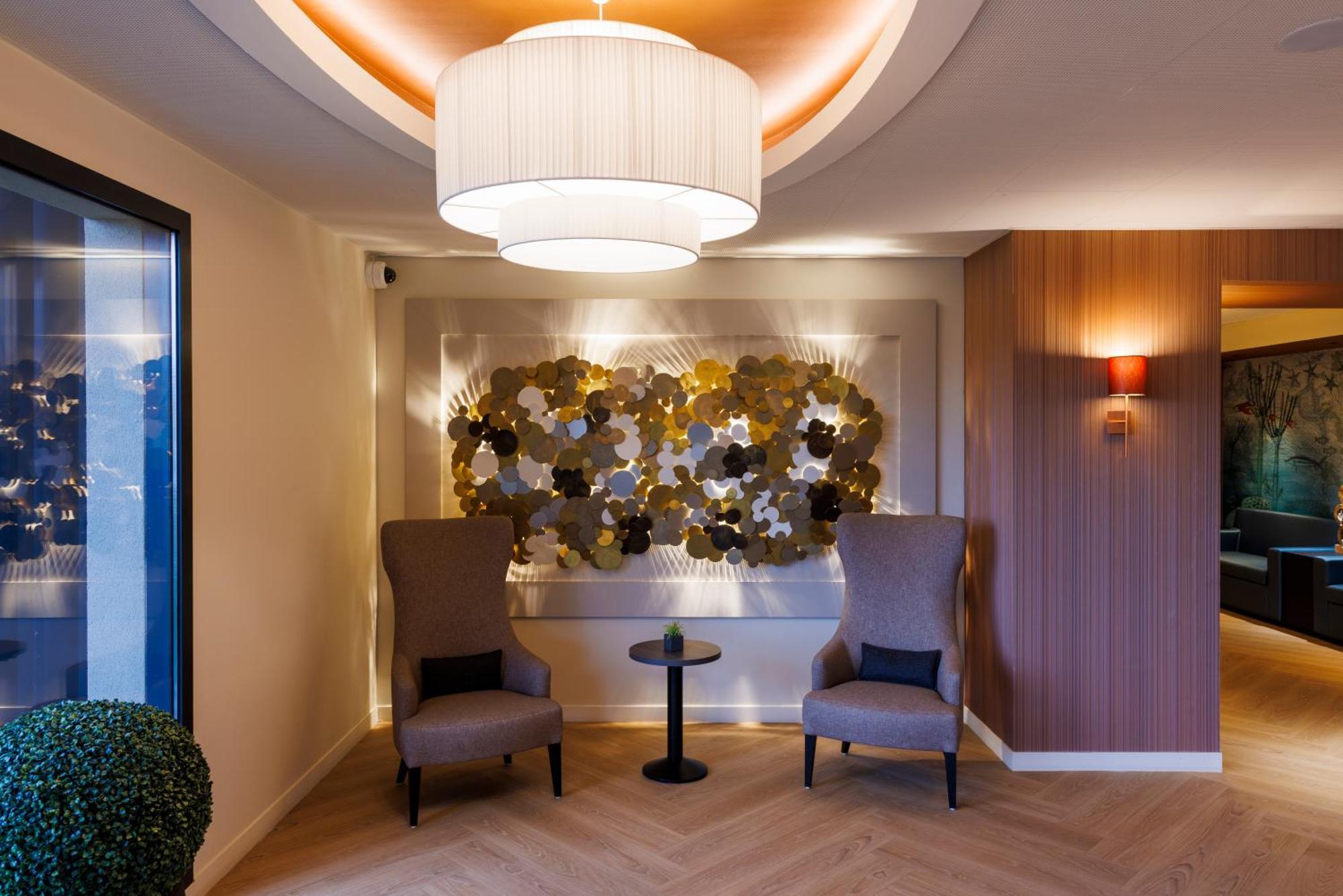 Les Boreales - Appart'Hotel & Restaurant Villers-sur-Mer Eksteriør bilde