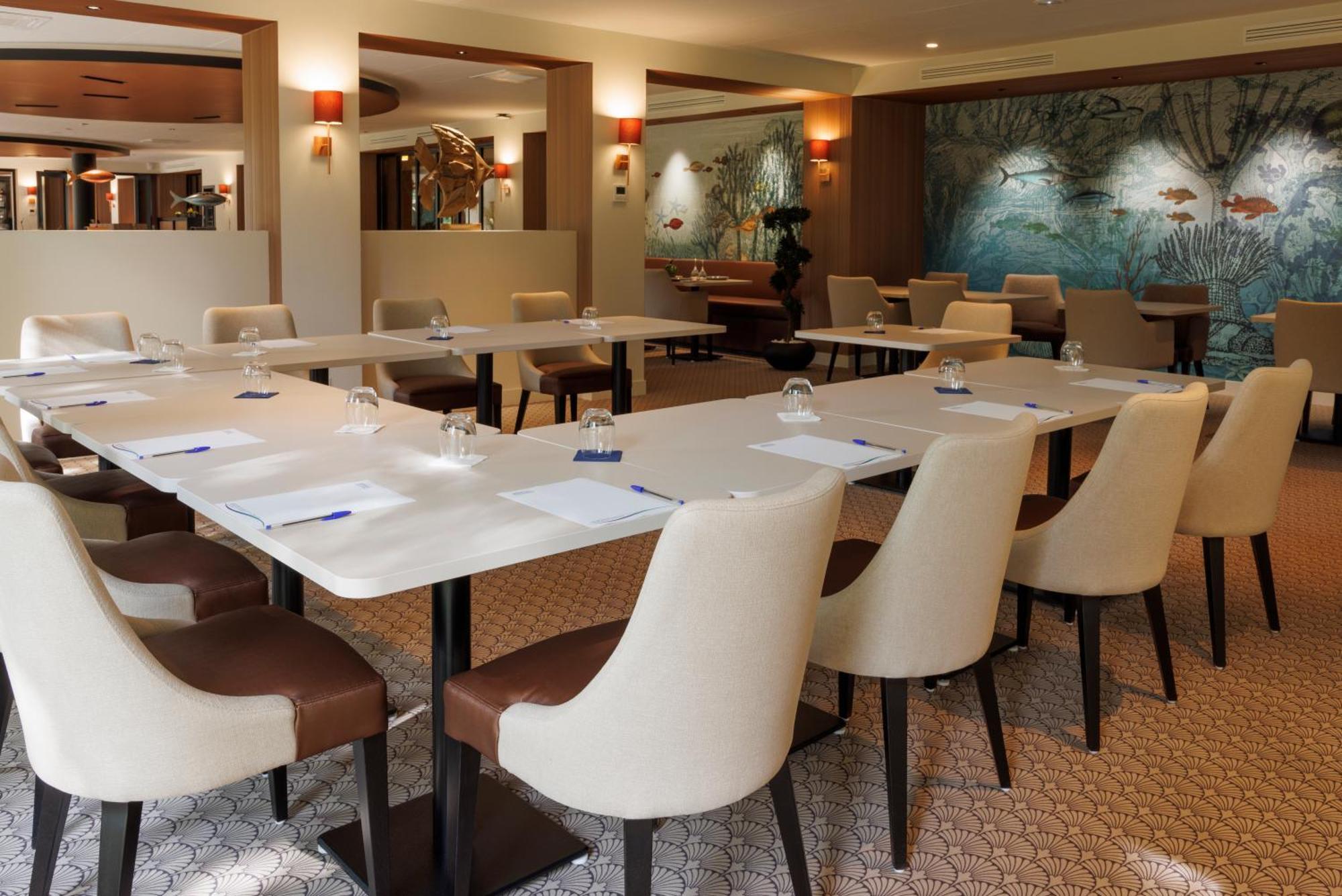 Les Boreales - Appart'Hotel & Restaurant Villers-sur-Mer Eksteriør bilde