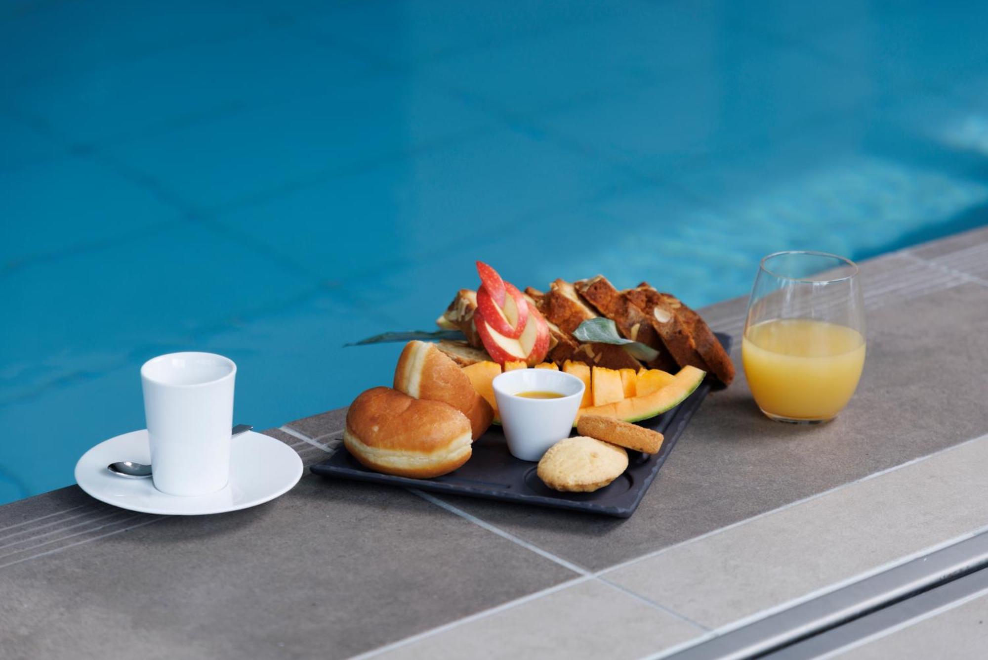 Les Boreales - Appart'Hotel & Restaurant Villers-sur-Mer Eksteriør bilde