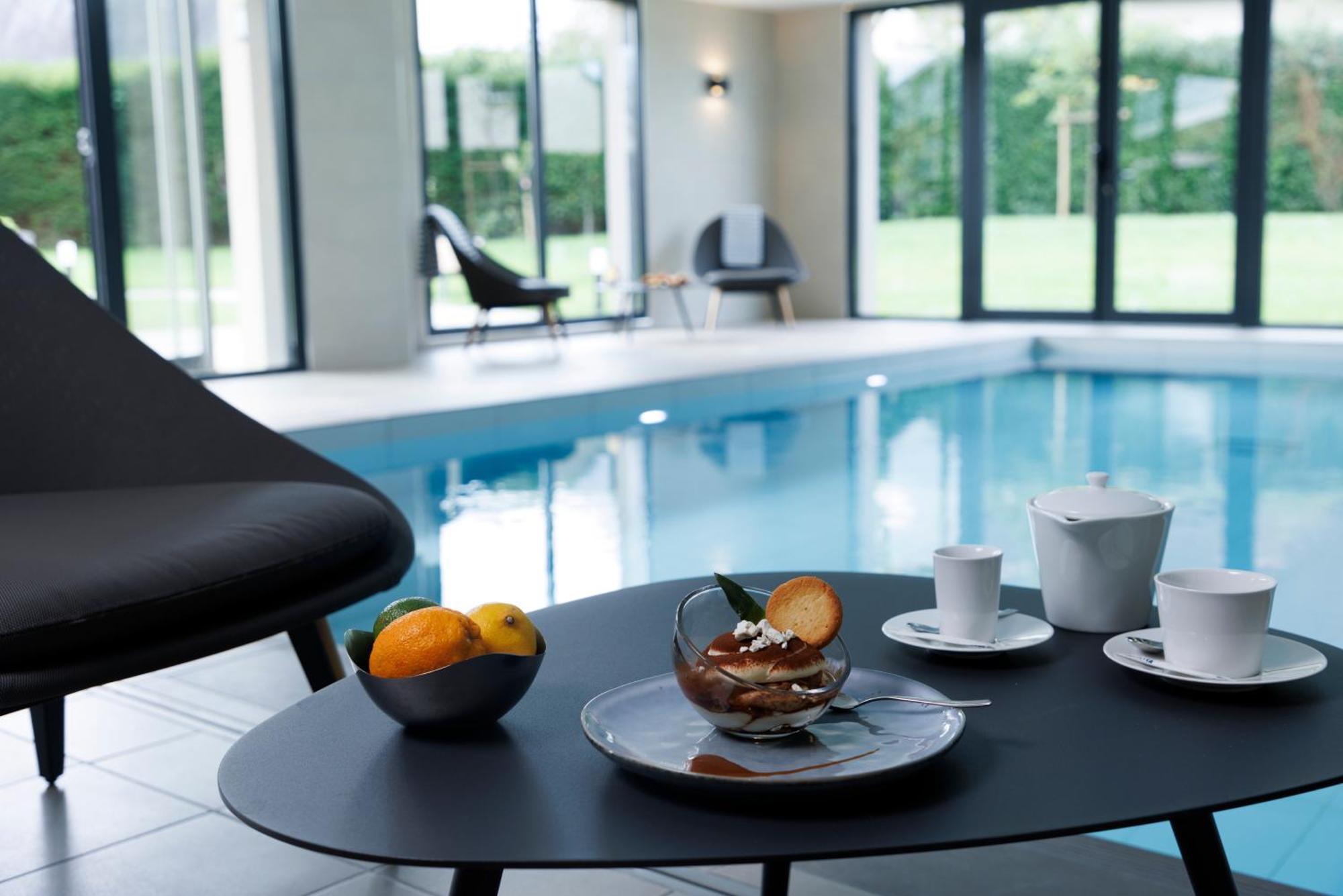 Les Boreales - Appart'Hotel & Restaurant Villers-sur-Mer Eksteriør bilde